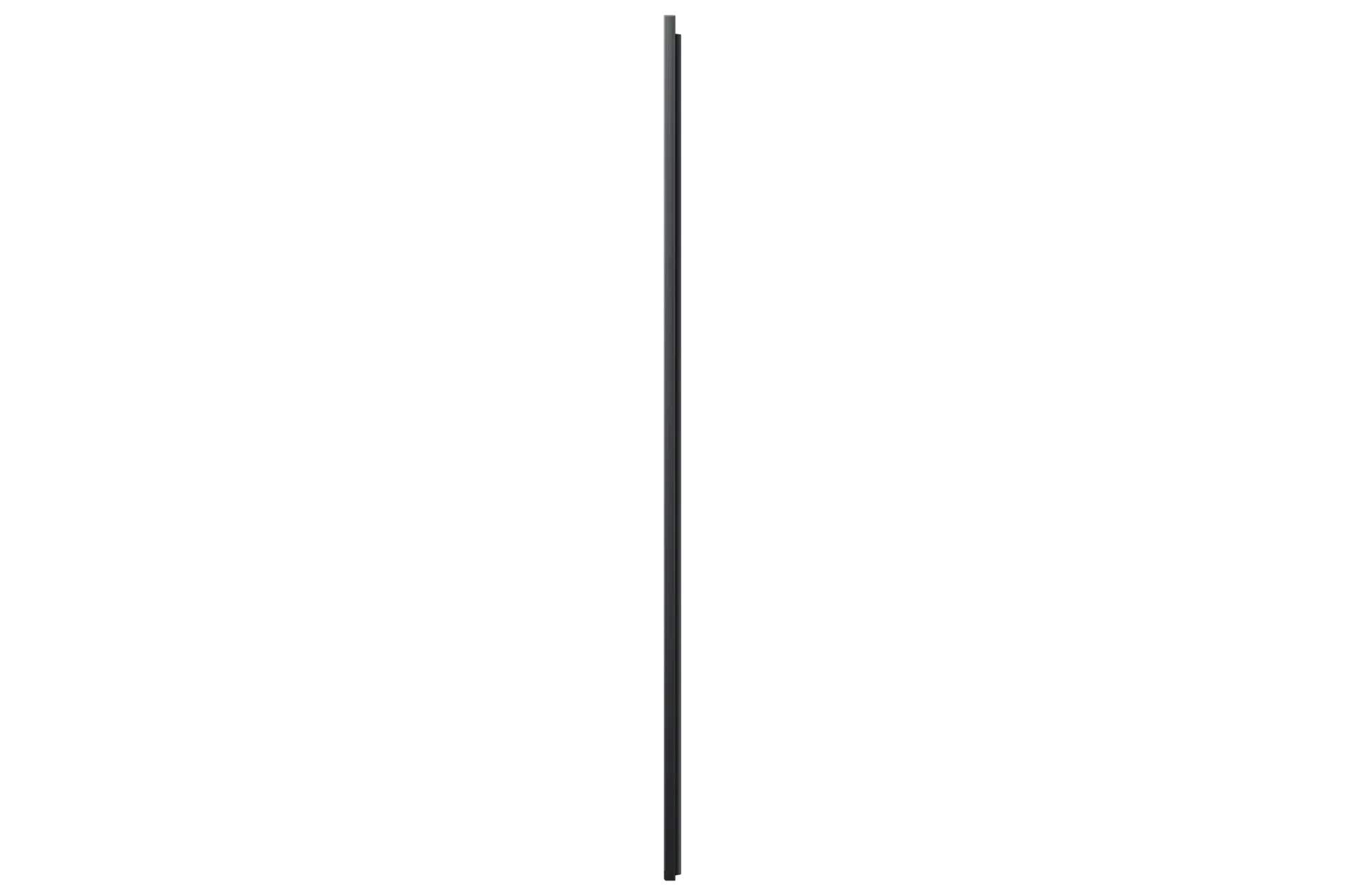Samsung QHFX 115-inch signage, side profile showing the 34 mm depth